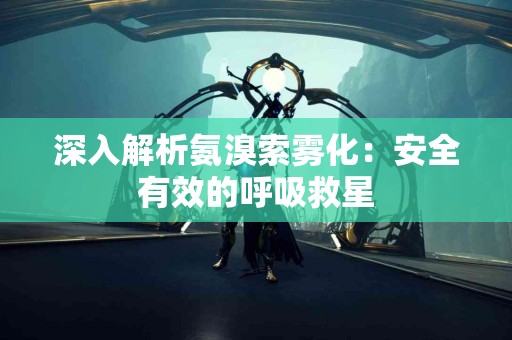 深入解析氨溴索雾化：安全有效的呼吸救星