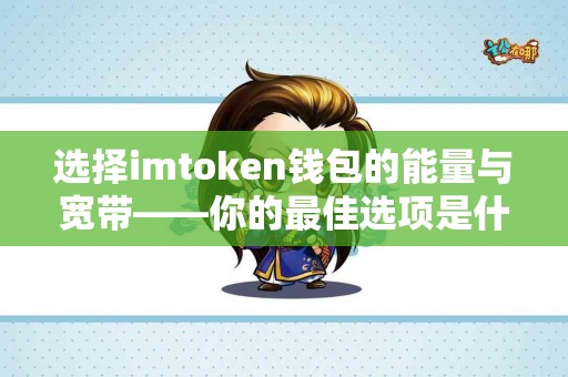 选择imtoken钱包的能量与宽带——你的最佳选项是什么？