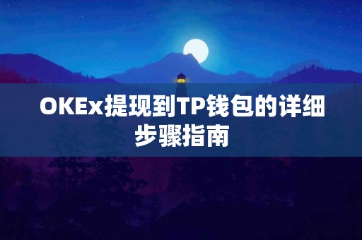 OKEx提现到TP钱包的详细步骤指南