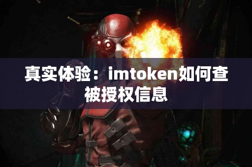 真实体验：imtoken如何查被授权信息