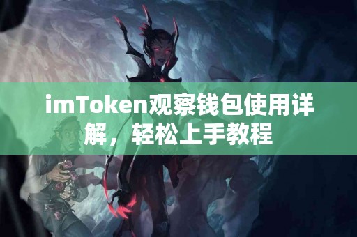 imToken观察钱包使用详解，轻松上手教程