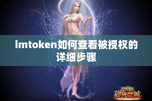imtoken如何查看被授权的详细步骤