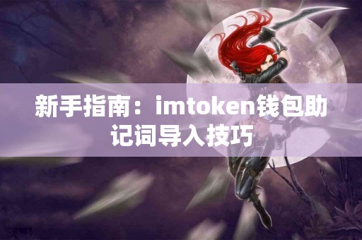 新手指南：imtoken钱包助记词导入技巧