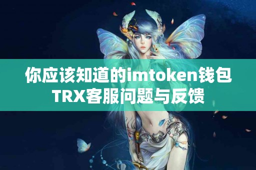 你应该知道的imtoken钱包TRX客服问题与反馈